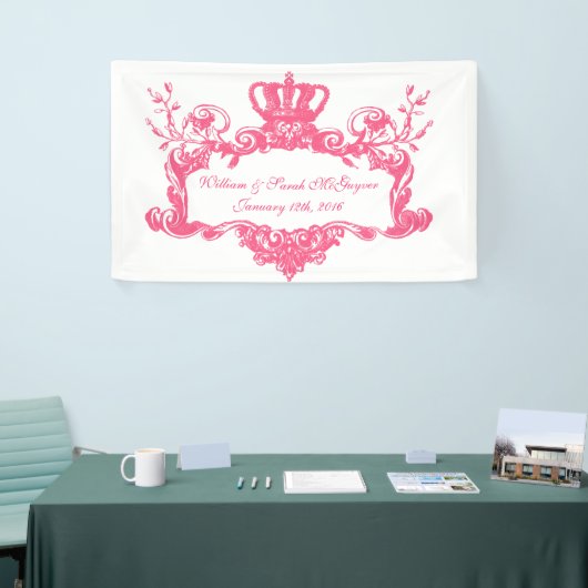 Bannière majestueuse élégante faite sur commande (Salon professionnel)