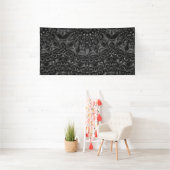 Bannière Mandala Charbon (Insitu)