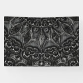 Bannière Mandala Charbon (Horizontal)