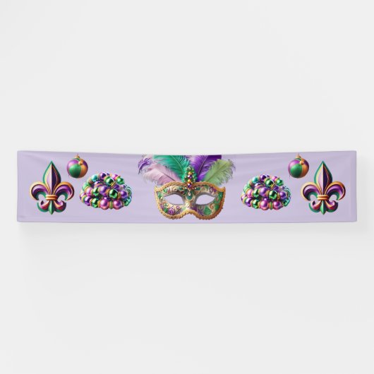 Bannière Mardi Gras (Horizontal)
