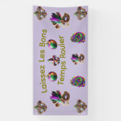 Bannière Mardi Gras (Verticale)