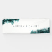 Bannière mariage à encre luxuriante (Horizontal)