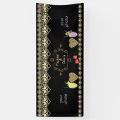 Bannière mariage, anniversaire, mariage (Vertical)