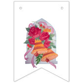 Bannière Mariage Bell "Félicitations" Bunting (Premier drapeau)