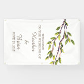 Bannière Mariage Branches brossées (Horizontal)