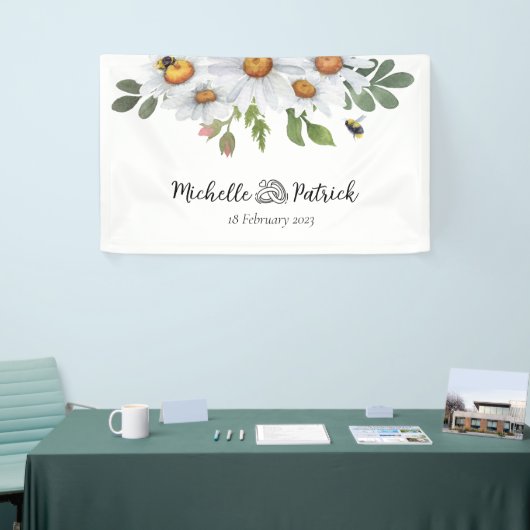 Bannière mariage Daisy (Salon professionnel)