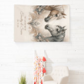 Bannière Mariage Elegant Horses (Insitu)