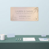 Bannière Mariage minimaliste Pastel Ombre (Salon professionnel)