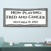 Bannière Marquee Mariage (Salon professionnel)