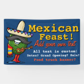 Bannière mexicaine de (Horizontal)