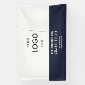 Bannière minimaliste d'entreprise moderne (Verticale)