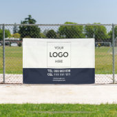 Bannière minimaliste d'entreprise moderne (Insitu)