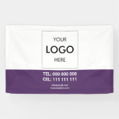 Bannière minimaliste d'entreprise moderne (Horizontal)