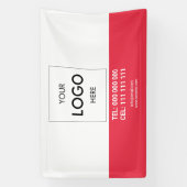 Bannière minimaliste d'entreprise moderne (Verticale)