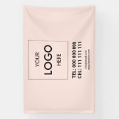 Bannière minimaliste d'entreprise moderne (Verticale)