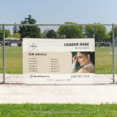 Bannière minimaliste en beige (Insitu)