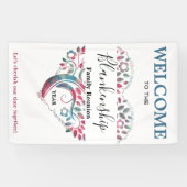 Bannière Modèle de réunion de famille en forme de  (Horizontal)