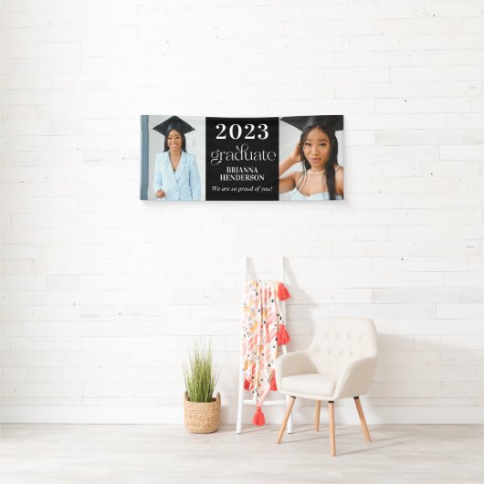 Bannière moderne personnalisée (En situation)