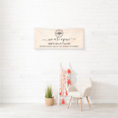 Bannière moderne professionnelle de 1,83 m pour lo (En situation)