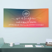 Bannière moderne professionnelle de 1,83 m pour lo (Salon professionnel)