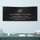 Bannière moderne professionnelle de 6' de logo d'e (Salon professionnel)