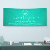 Bannière moderne professionnelle de logo d'entrepr (Salon professionnel)