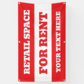 Bannière modifiable personnalisée à louer (Vertical)