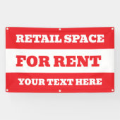 Bannière modifiable personnalisée à louer (Horizontal)