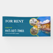 Bannière modifiable personnalisée à louer (Horizontal)