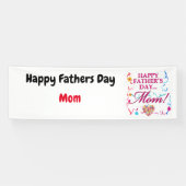 Bannière MOM Fête des pères heureuse (Horizontal)