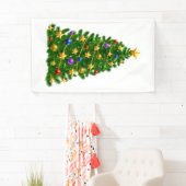 Bannière murale de la fête de Noël (En situation)