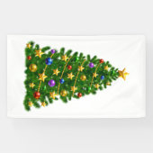 Bannière murale de la fête de Noël (Horizontal)