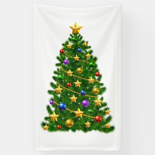 Bannière murale de la fête de Noël (Vertical)