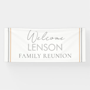 Bannière Neutre, Branchée Reunion familiale
