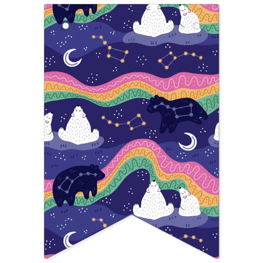 Bannière Northern Lights (Deuxième drapeau)