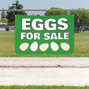 Bannière Oeufs à vendre