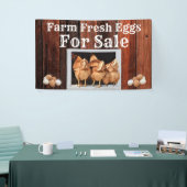 Bannière OEufs Fraîches À Vendre (Salon professionnel)