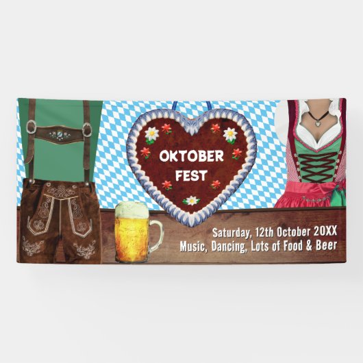 Bannière Oktoberfest (Horizontal)