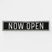 Bannière ouverte Black Now (Horizontal)