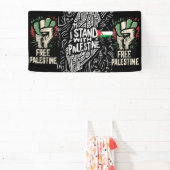 bannière palestine libre (Insitu)