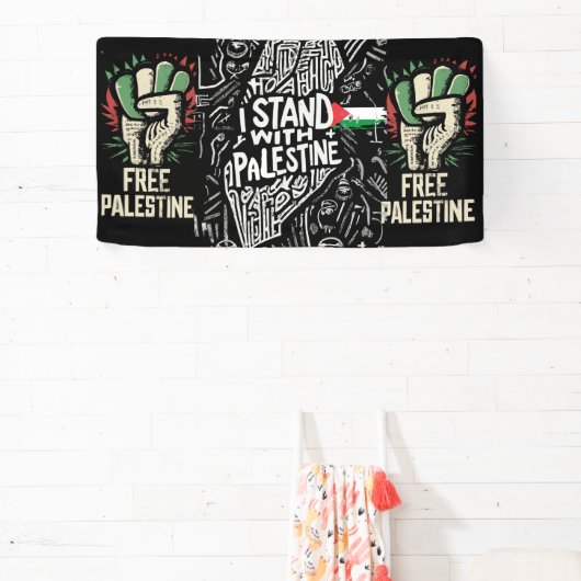 bannière palestine libre (Insitu)