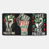 bannière palestine libre (Horizontal)