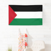 Bannière palestinienne patriotique pour intérieur  (En situation)
