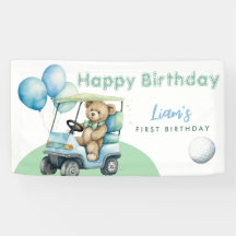 Bannière Par-Tee pour le premier anniversaire de H