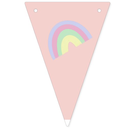 Bannière Pastel Rainbow bunker (Troisième drapeau)