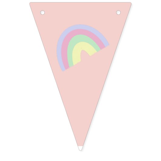 Bannière Pastel Rainbow bunker (Premier drapeau)