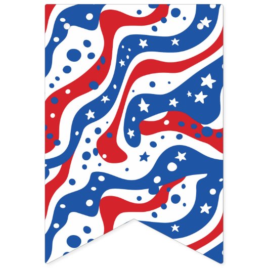 Bannière patriotique drapeaux (Deuxième drapeau)