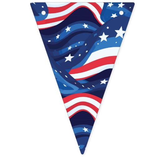 Bannière patriotique drapeaux (Deuxième drapeau)