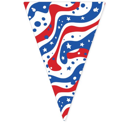 Bannière patriotique drapeaux (Deuxième drapeau)