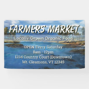 Bannière Paysage Farmer Personnalisé